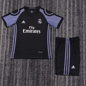 16-17 Real Madrid Maillot Third Retro Enfant