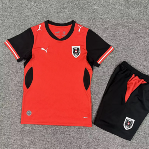 16-28 Autriche Maillot Domicile Enfant