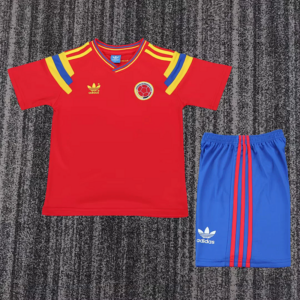 16-28 Colombie Maillot Exterieur Retro Enfant