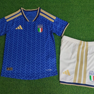 16-28 Italie Maillot Domicile Enfant Version Joueur