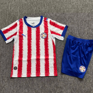 16-28 Paraguay Maillot Domicile Enfant