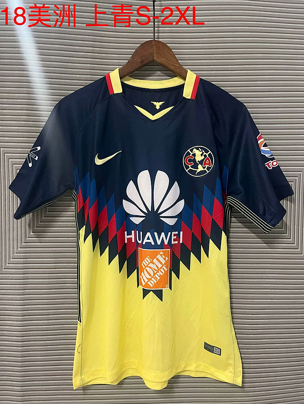 17-18 Club America Maillot Domicile Retro