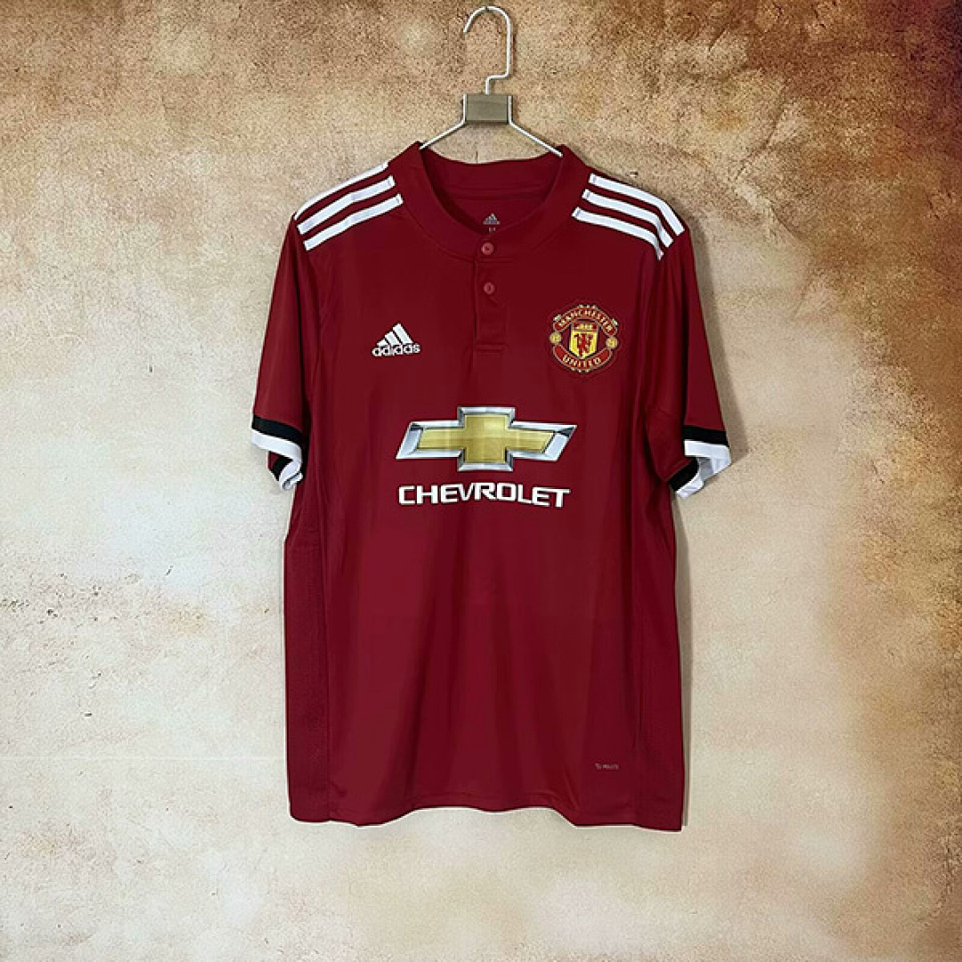 17-18 Manchester United Maillot Domicile Retro – Image 2