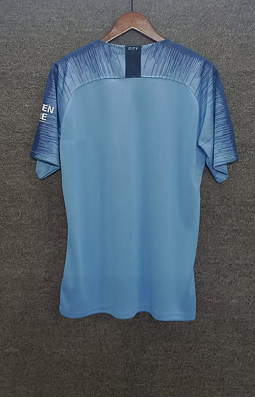 18-19 Manchester City Maillot Domicile Retro – Image 4