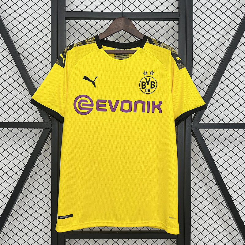 19-20 Borussia Dortmund Maillot Domicile Retro