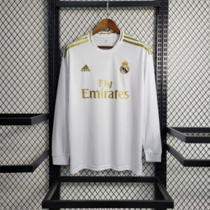 19-20 Real Madrid Maillot Domicile Manches Longues