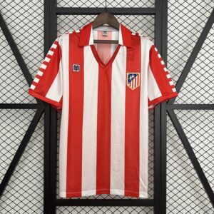 1982-83 Atletico Madrid Maillot Domicile Retro