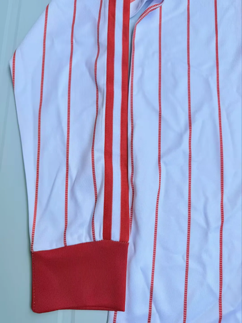 1982-83 Hamburger SV Maillot Domicile Retro Manches Longues – Image 2