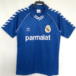 1986-87 Real Madrid Maillot Exterieur Retro