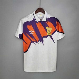 1991-93 Ecosse Maillot Exterieur