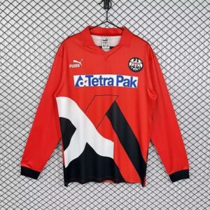 1993-96 Eintracht Frankfurt Maillot Domicile Retro Manches Longues