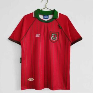 1994-96 Pays de Galles Maillot Domicile