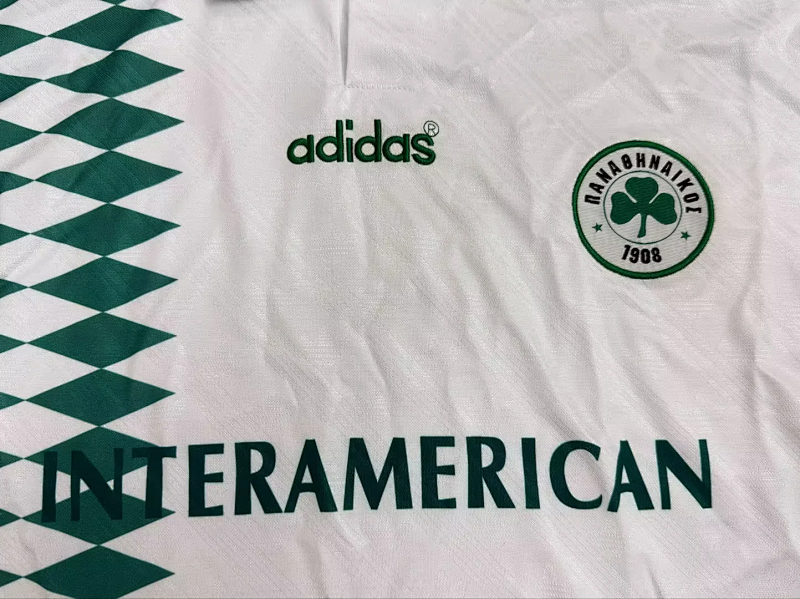 1995-96 Panathinaikos Maillot Exterieur Retro – Image 3