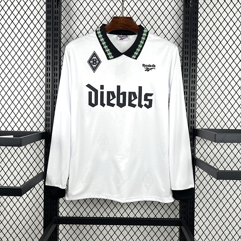 1995-96 Werder Bremen Maillot Domicile Retro Manches Longues