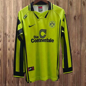 1996-97 Borussia Dortmund Maillot Domicile Retro