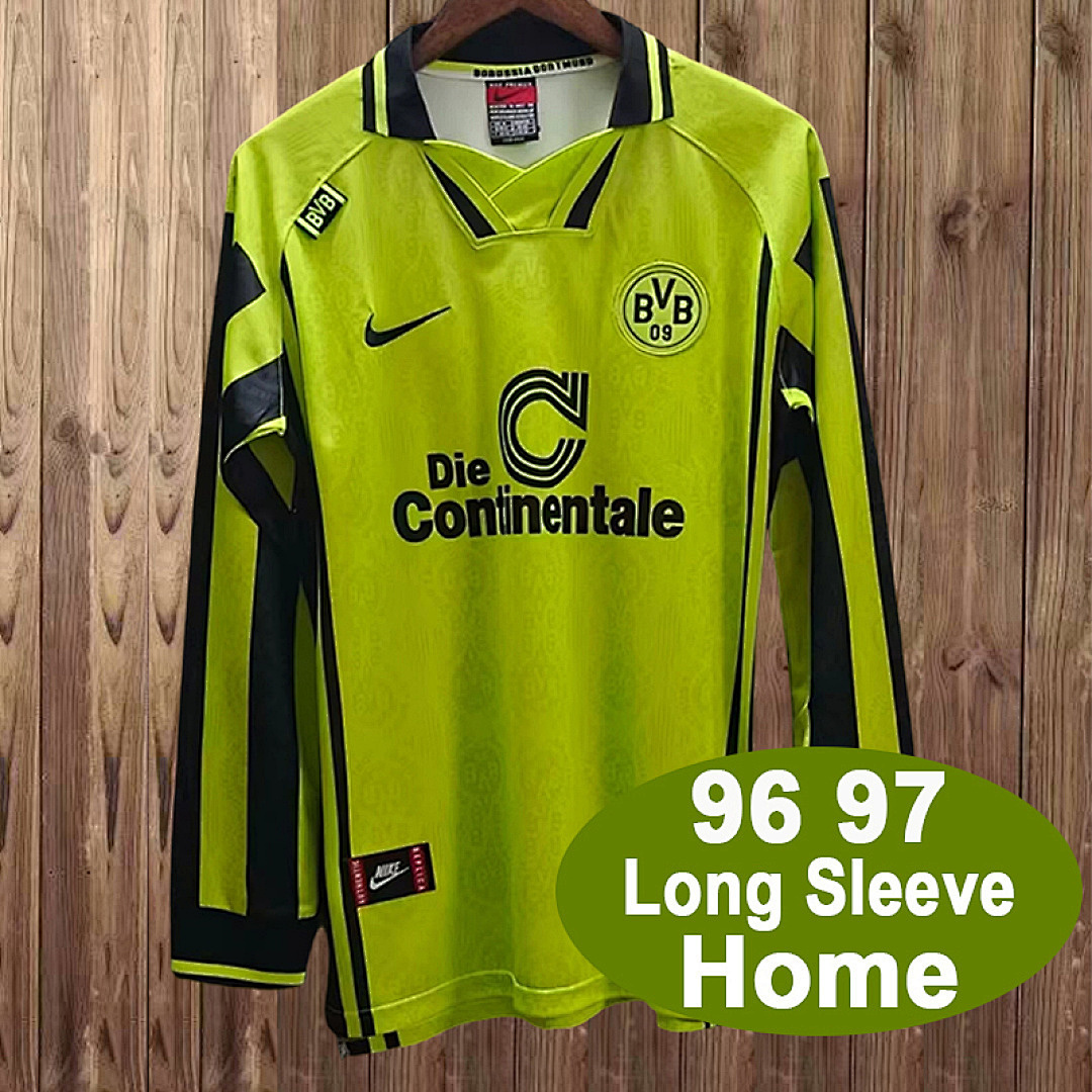1996-97 Borussia Dortmund Maillot Domicile Retro – Image 4