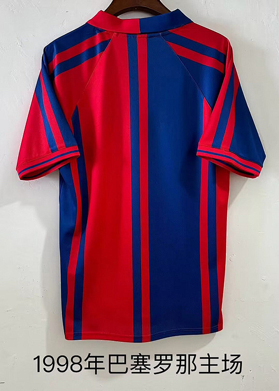 1997-98 Barcelona Maillot Domicile Retro – Image 3