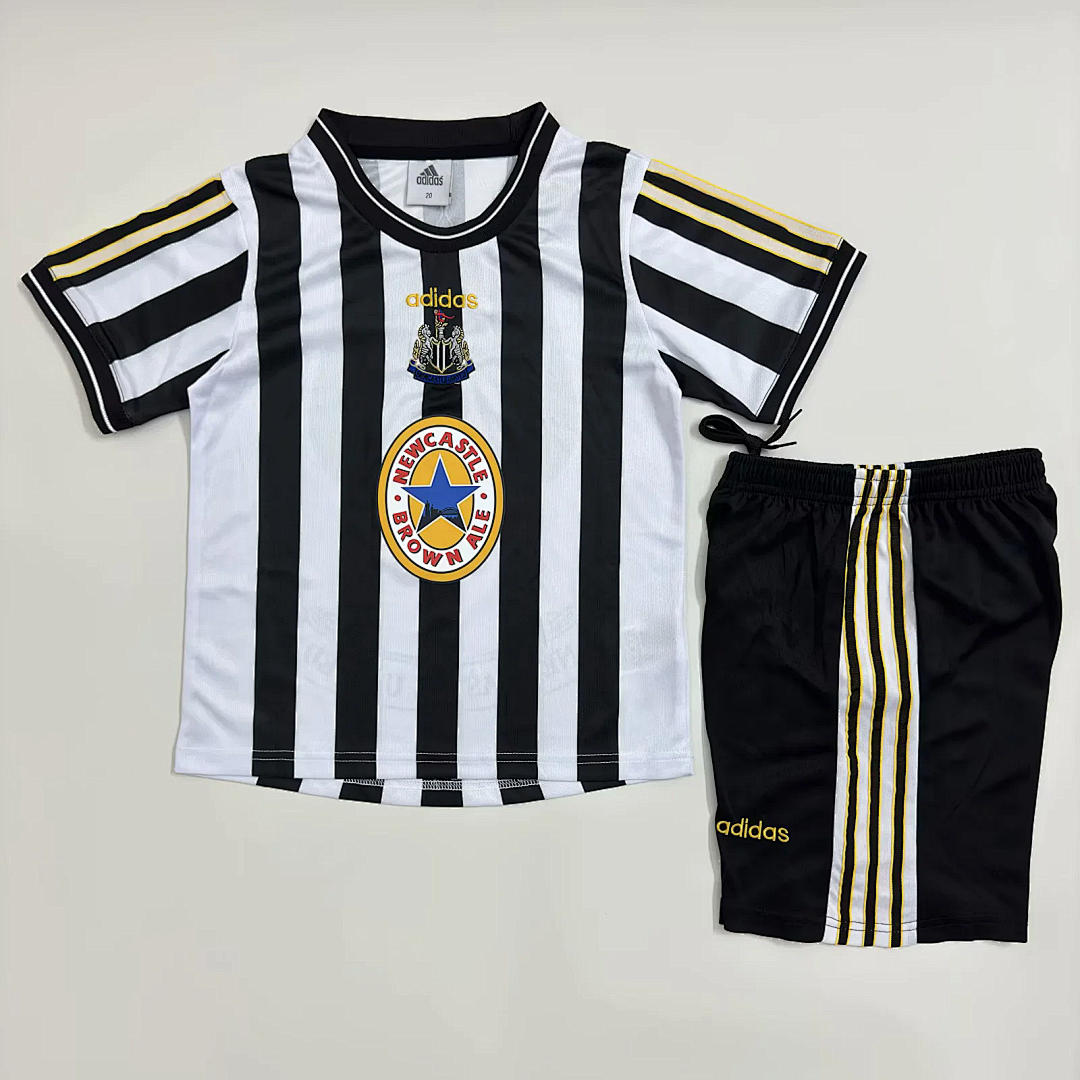 1997-99 Newcastle Maillot Domicile Retro Enfant – Image 2