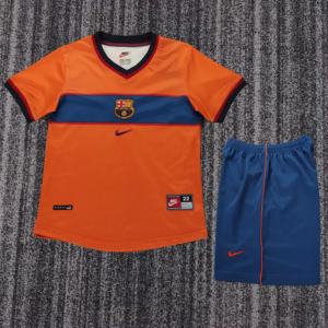 1998-00 Barcelona Maillot Third Retro Enfant