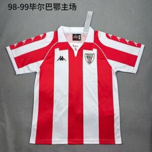 1998-99 Athletic Bilbao Maillot Domicile Retro