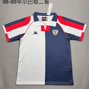1998-99 Athletic Bilbao Maillot Exterieur Retro