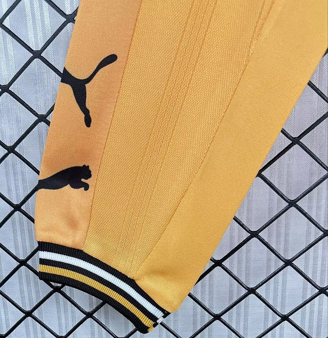 1998-99 Wolverhampton Maillot Domicile Retro Manches Longues – Image 2