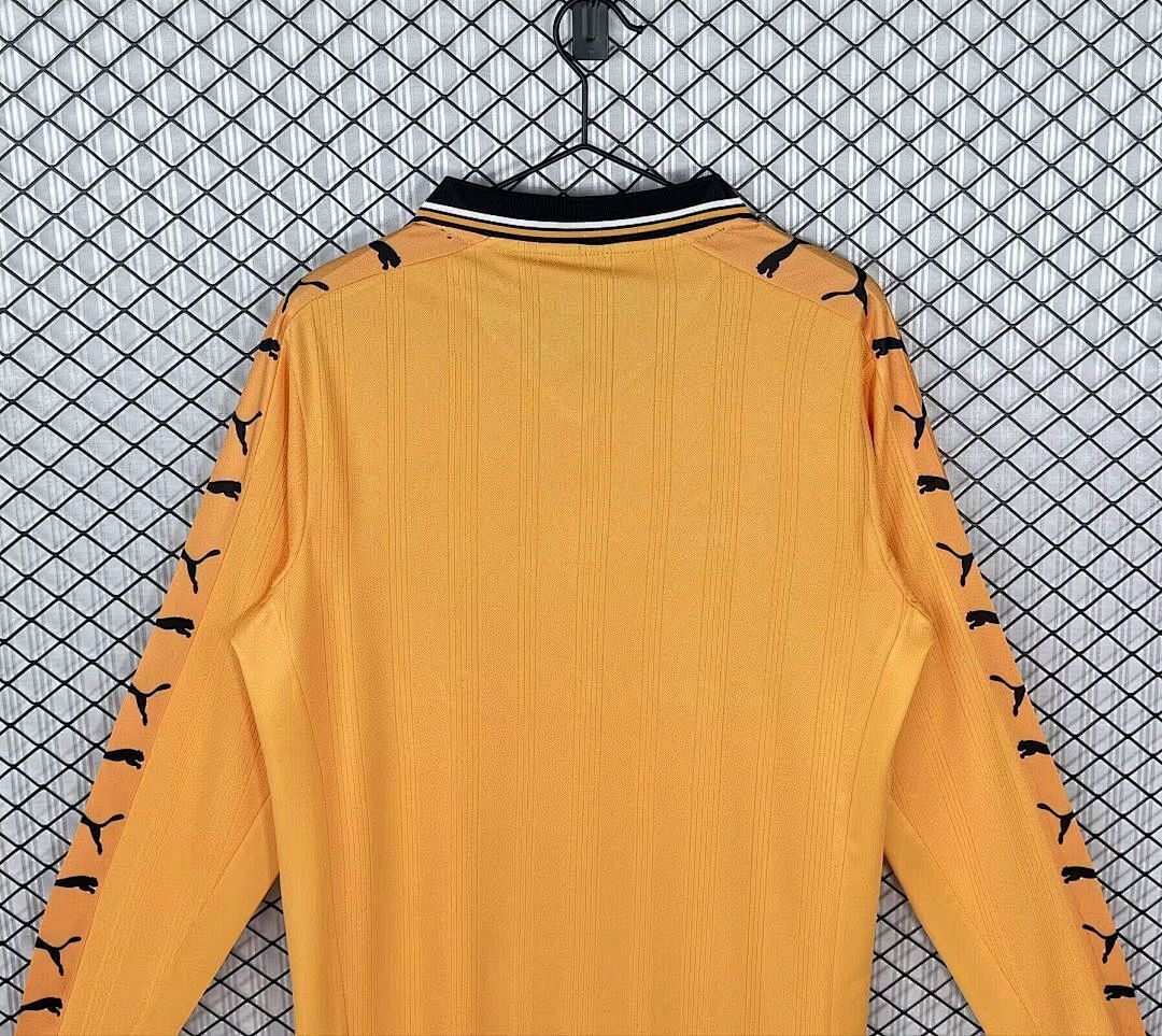 1998-99 Wolverhampton Maillot Domicile Retro Manches Longues – Image 4