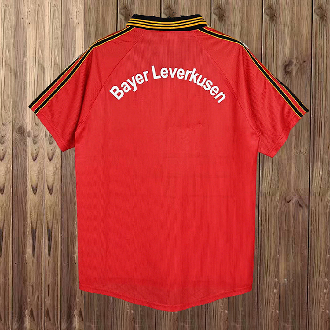 1999-00 Bayer Leverkusen Maillot Domicile Retro – Image 2