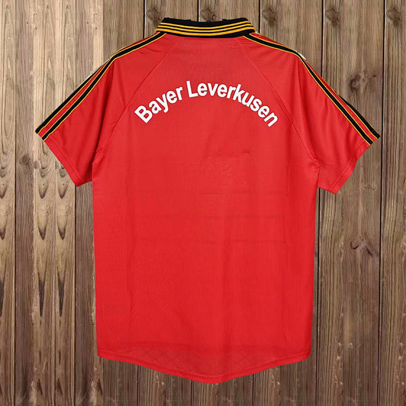 1999-00 Bayer Leverkusen Maillot Domicile Retro – Image 3