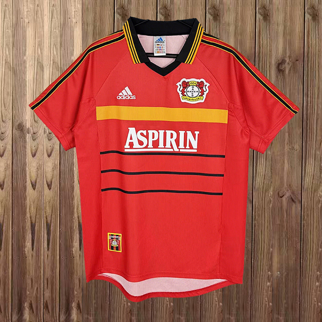 1999-00 Bayer Leverkusen Maillot Domicile Retro – Image 4
