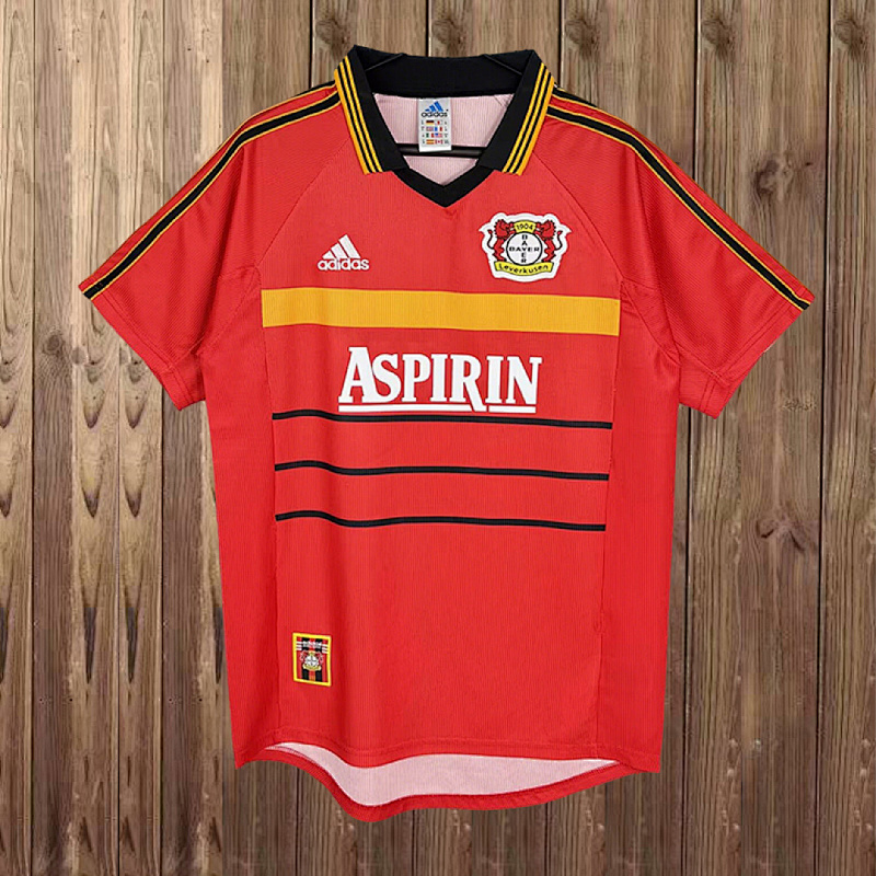 1999-00 Bayer Leverkusen Maillot Domicile Retro – Image 5