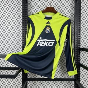 1999-00 Real Madrid Maillot Gardien Retro Manches Longues