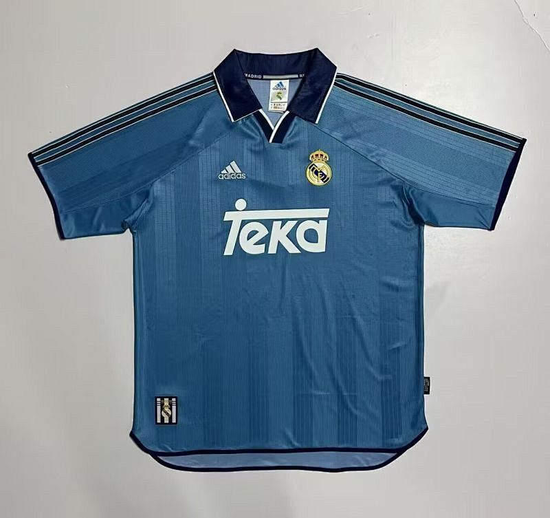 1999-00 Real Madrid Maillot Third Retro