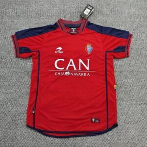 2000-01 Osasuna Maillot Domicile Retro