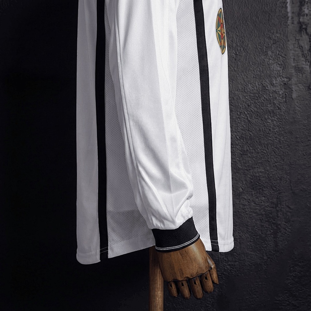 2000-01 Valencia Maillot Domicile Retro Manches Longues – Image 2