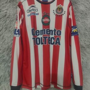 2002-03 Chivas Maillot Domicile Retro Manches Longues