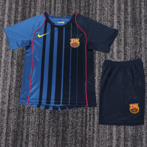 2003-04 Barcelona Maillot Exterieur Retro Enfant
