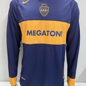 2006-07 Boca Juniors Maillot Domicile Retro Manches Longues