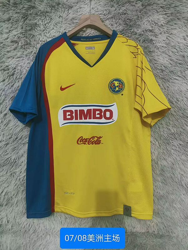 2007-08 Club America Maillot Exterieur Retro