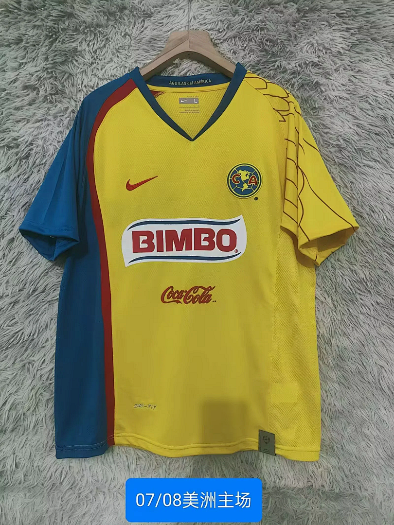 2007-08 Club America Maillot Exterieur Retro – Image 4