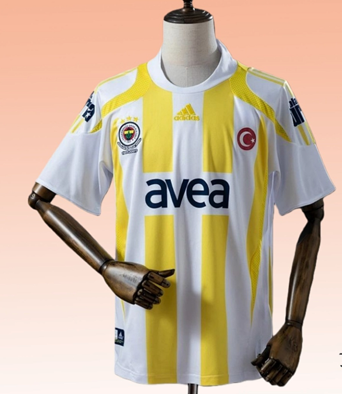 2008-09 Fenerbahce Maillot Exterieur Retro