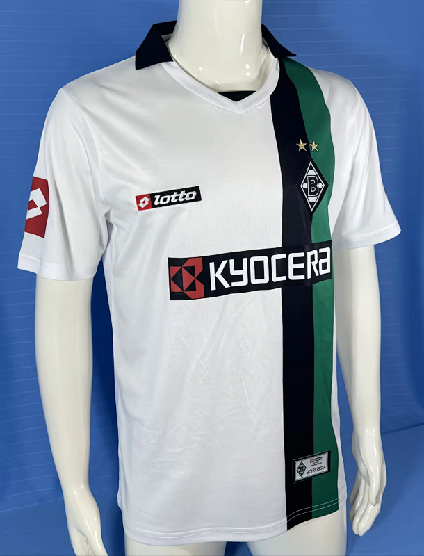 2008-09 Monchengladbach Maillot Domicile Retro – Image 3