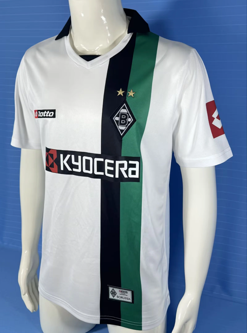 2008-09 Monchengladbach Maillot Domicile Retro – Image 4