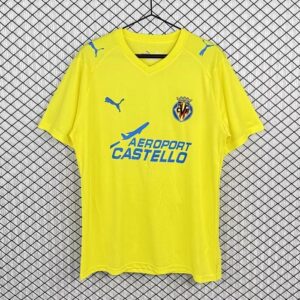 2008-09 Villarreal Maillot Domicile Retro