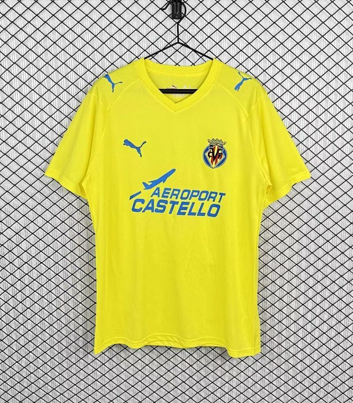 2008-09 Villarreal Maillot Domicile Retro