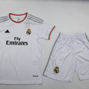 2013-14 Real Madrid Maillot Domicile Retro Enfant