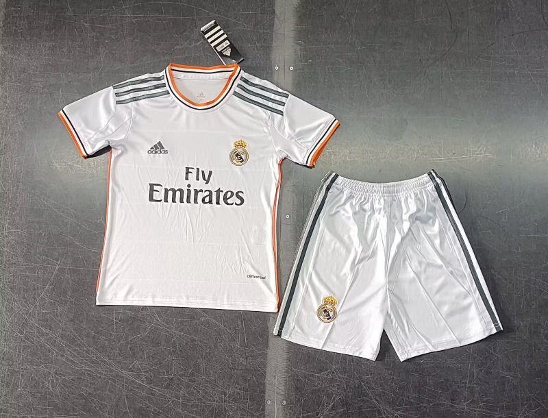 2013-14 Real Madrid Maillot Domicile Retro Enfant – Image 3