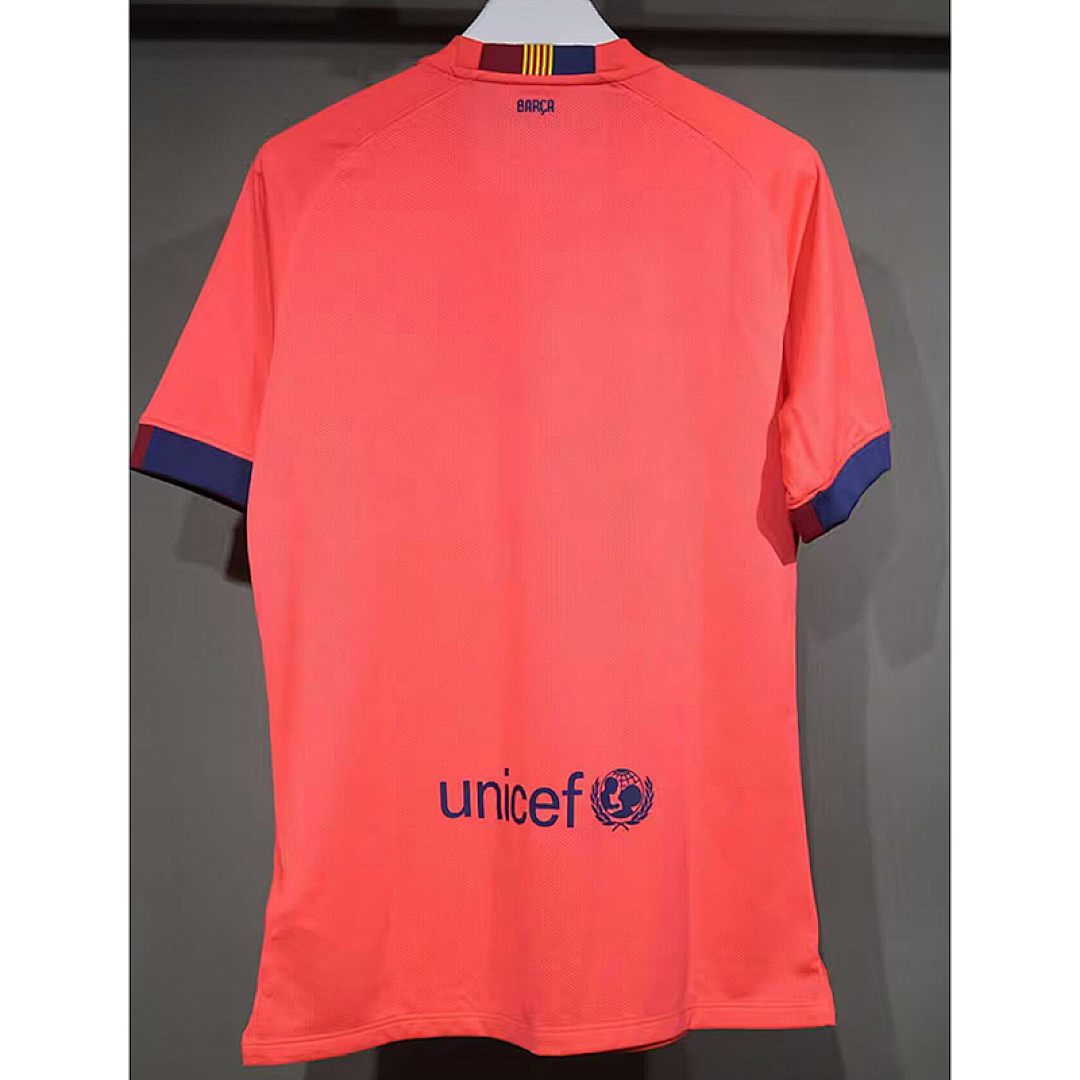 2014-15 Barcelona Maillot Exterieur Retro Version Joueur – Image 2