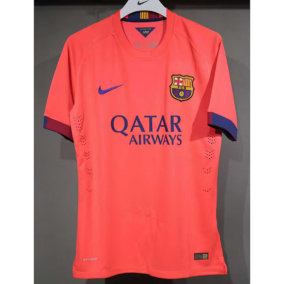 2014-15 Barcelona Maillot Exterieur Retro Version Joueur – Image 4