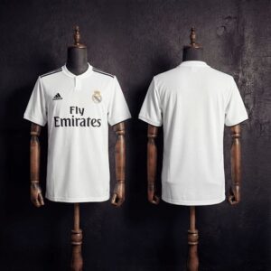 2018-19 Real Madrid Maillot Domicile Retro